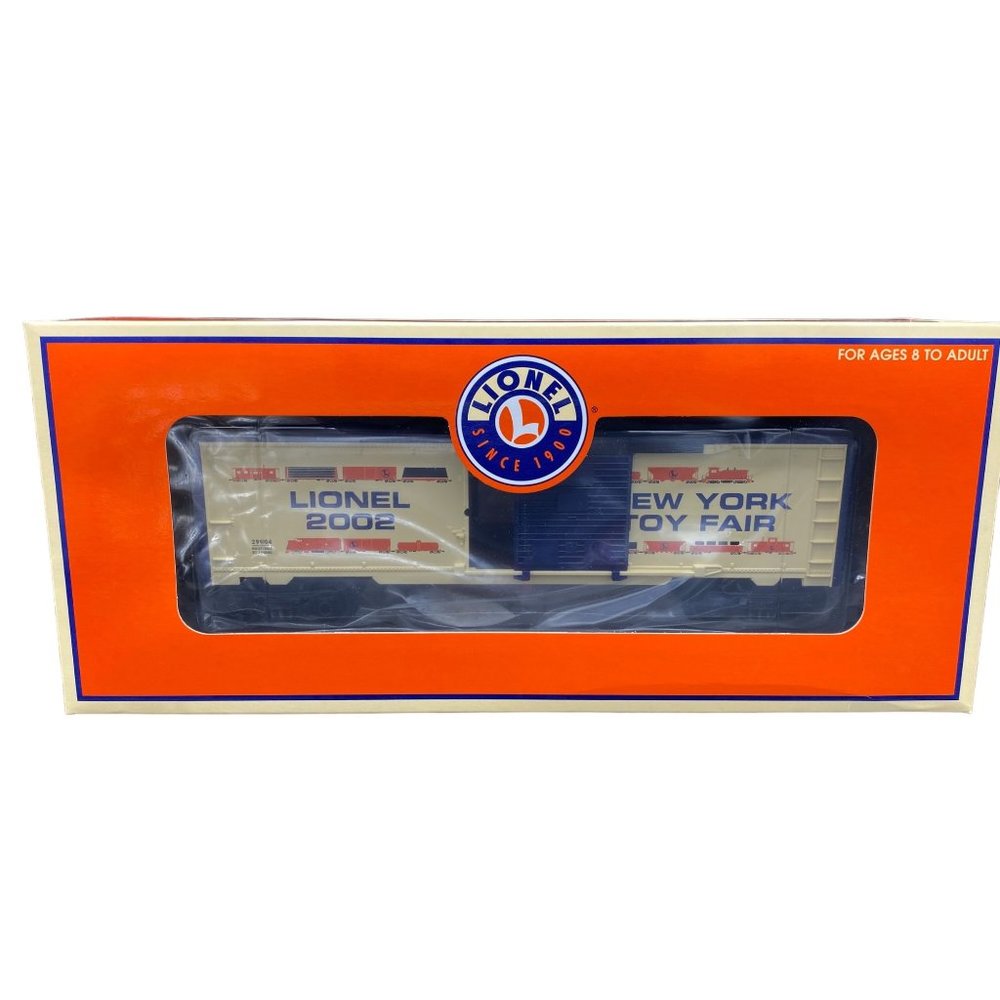 Vintage Lionel 6-29904 O Gauge 2002 Toy Fair Boxcar New NIP train